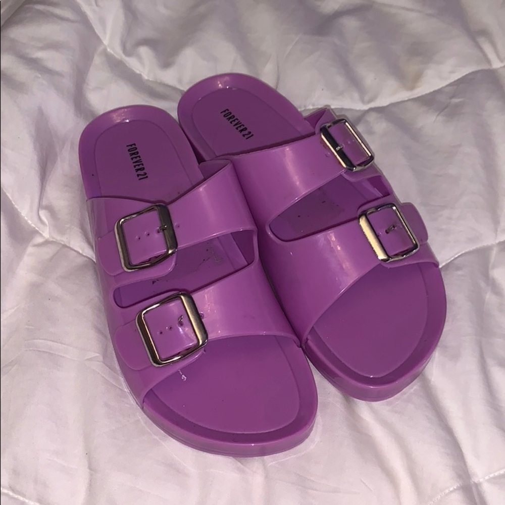 Purple Sandals